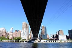 17 New York City Roosevelt Island Manhattan Across The East River From Directly Underneath The Ed Koch Queensboro Bridge.jpg